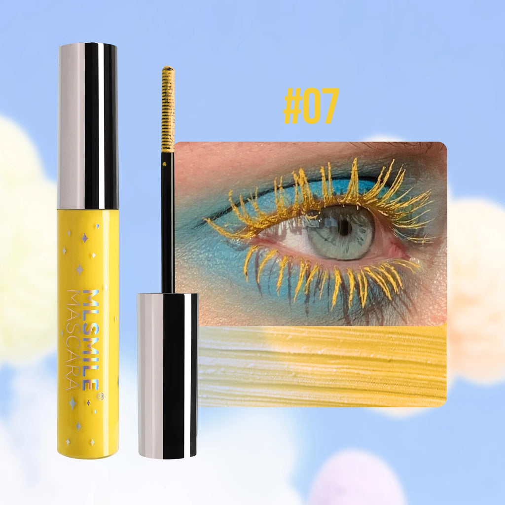 MLSMILE Glitter Pearlescent Mascara – Waterproof & Volumizing