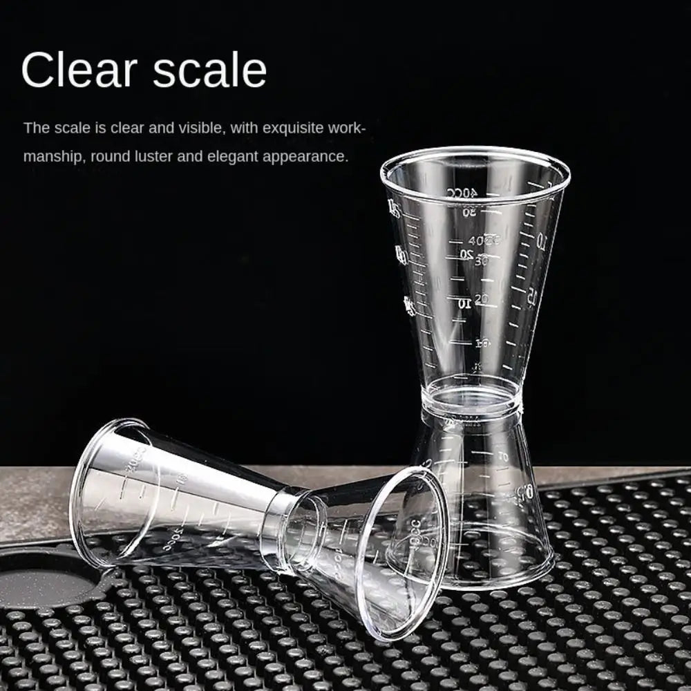 New PP Measure Cup 10/20cc Transparent Double Shot Kitchen Supplies 20/40cc Liquid Measuring Cup Oasis Select