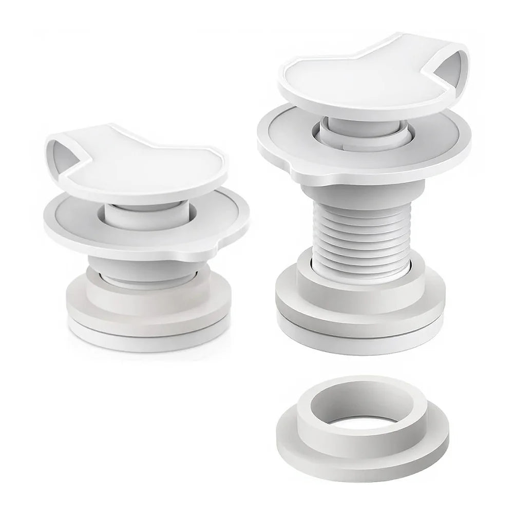 Threaded Cooler Drain Stopper Kit 1 1.5 Inch For Coleman For IGLOO Cooler Parts Camping Fishing Tailgating Events Gear Oasis Select