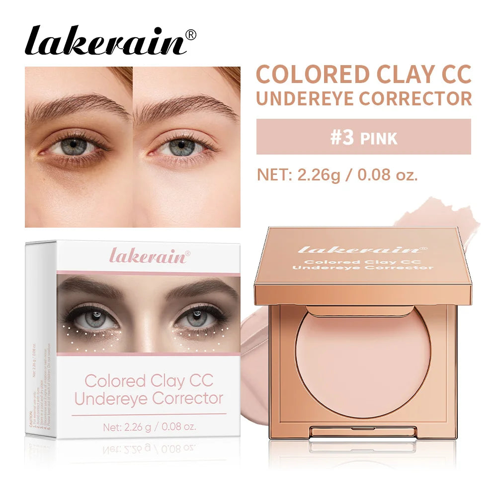 Eye Concealer Brightening Skin Tone Waterproof & Full Coverage Instantly Covers Dark Circles Radiant Glow Concealer Cosmetics Oasis Select 3Pink