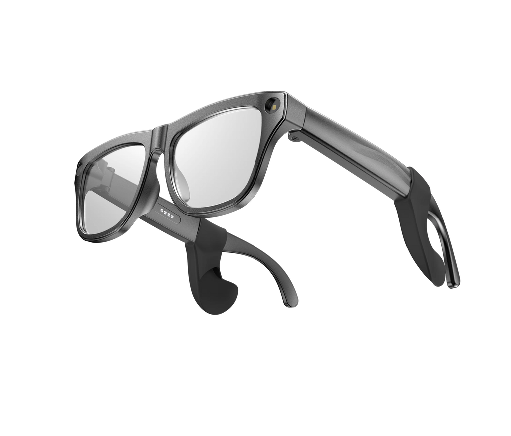 MINGCC AI Smart Glasses Bluetooth Translation Camera 3 Lenses