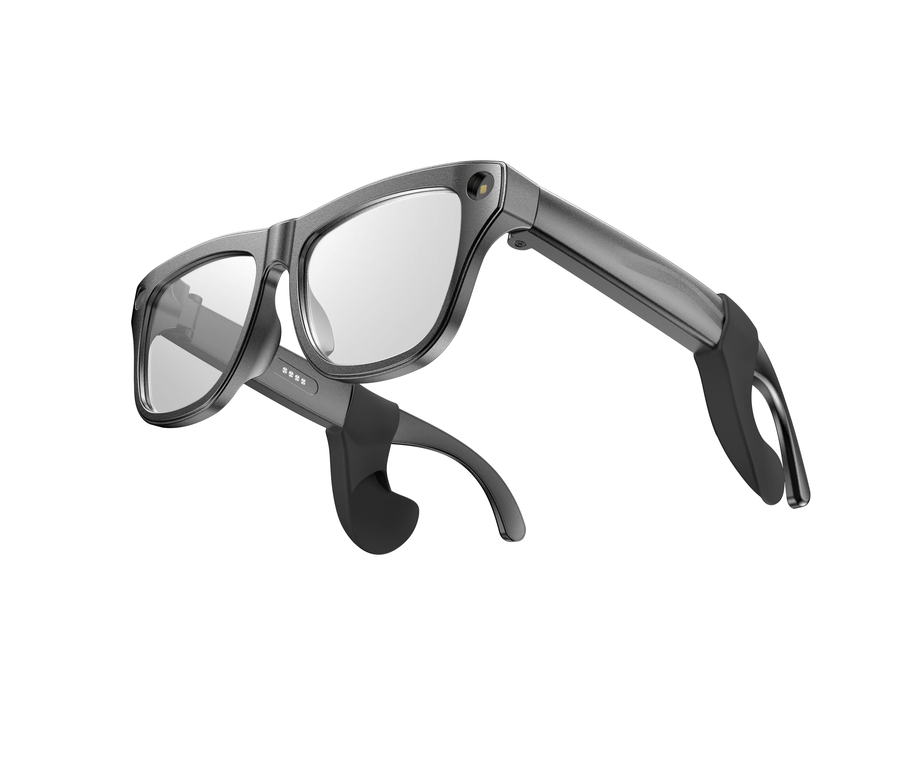 MINGCC AI Smart Glasses Bluetooth Translation Camera 3 Lenses