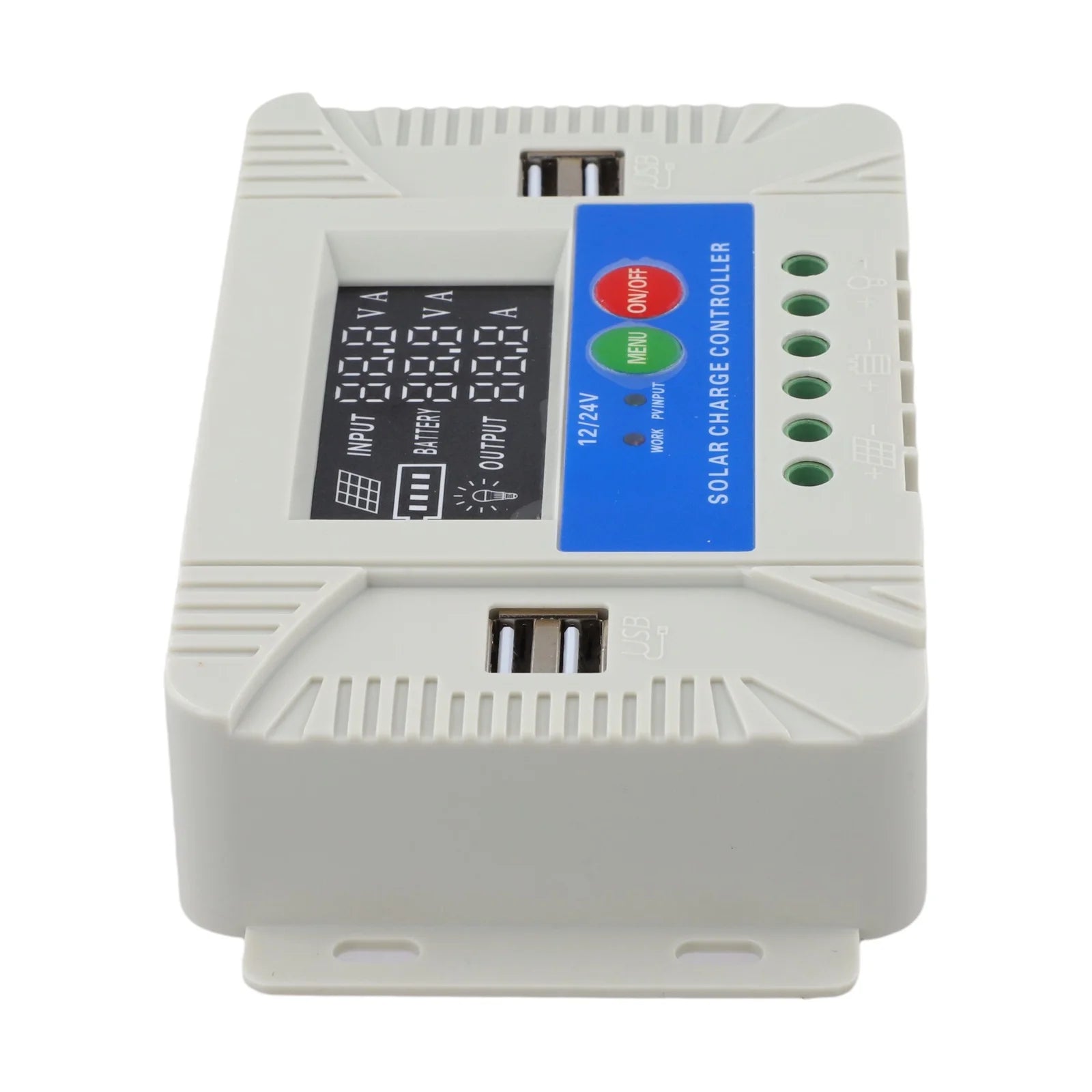 1060A For Solar Charge Controller with Colorful LCD Display and 4 USB Outputs for Efficient For Solar Power Charging Oasis Select