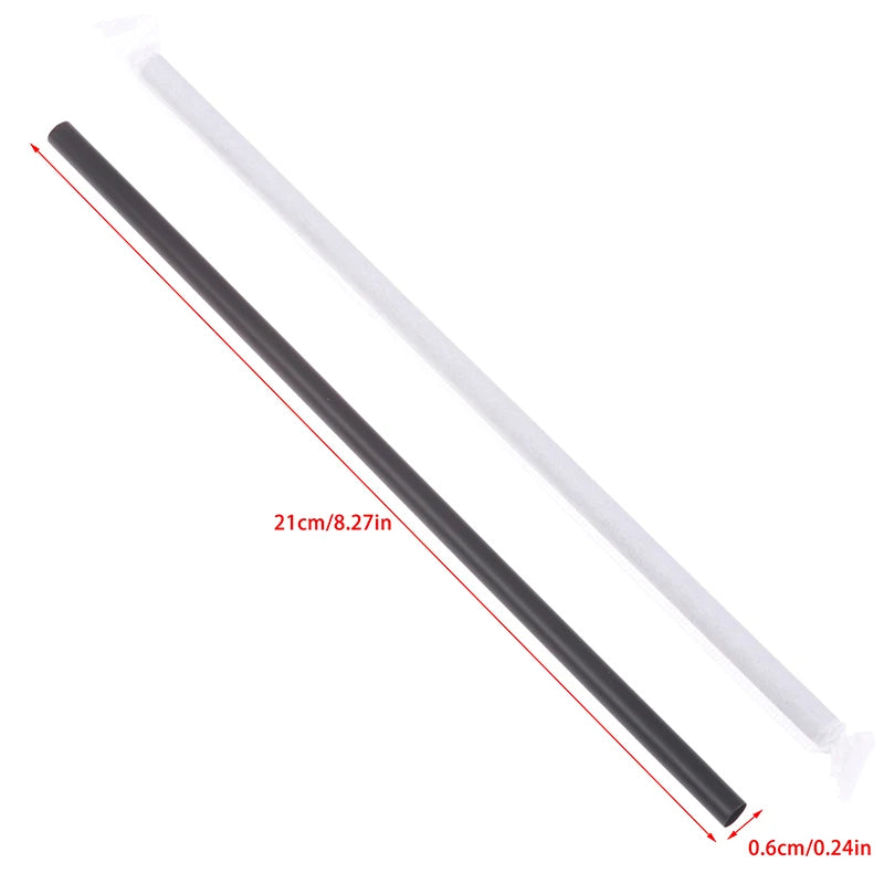 SUSU 100Pcs Drinking Straws Plastique Straws Single Piece Paper Packaging Rietjes Flexible Party Kitchen Beverage Straws Oasis Select 100pc