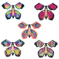 10 PCS Magic Wind Up Flying Butterfly Surprise Box in The Book Rubber Band Powered Magic Fairy Flying Toy Surprise Gift Oasis Select 10pcs