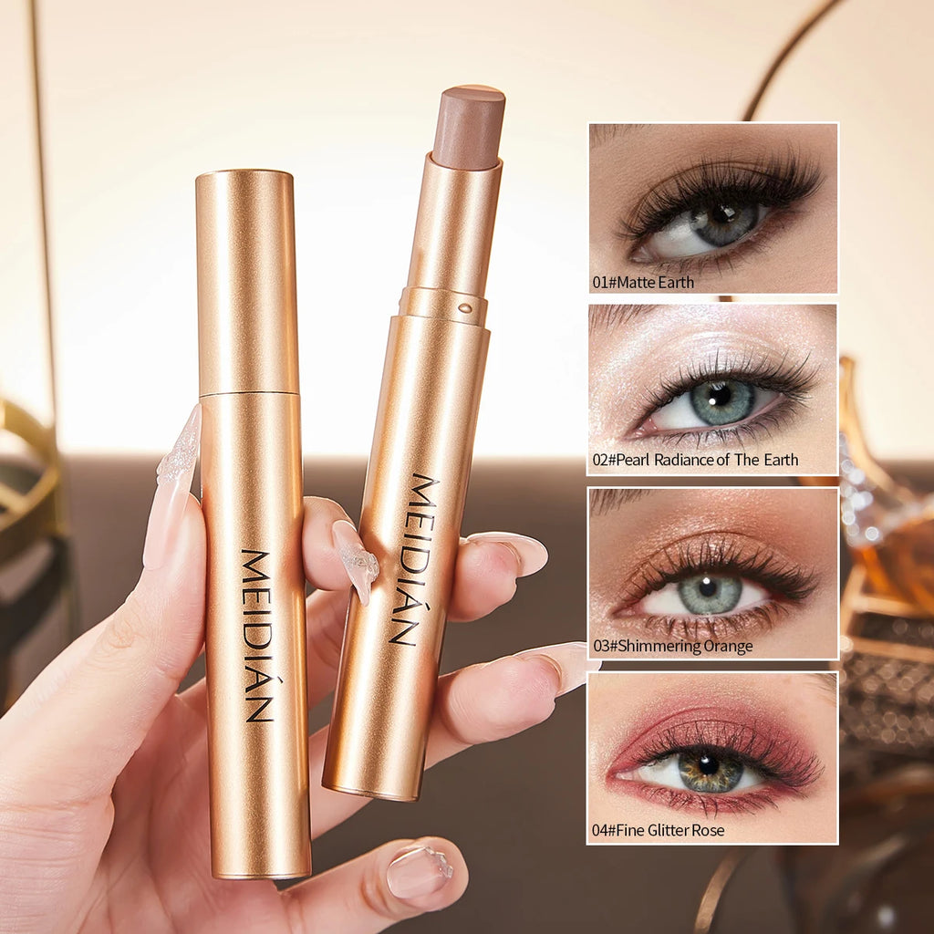 3-Color Waterproof Eye Shadow Stick – Easy Beginner Eyeshadow Eye Shadow Stick Oasis Select