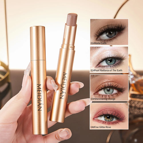 3-Color Waterproof Eye Shadow Stick – Easy Beginner Eyeshadow Eye Shadow Stick Oasis Select