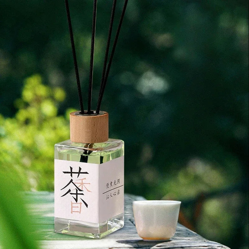 Tea Aromatherapy Fire-free Incense Bedroom Home Car Fragrance Tea Aroma Air Freshener Oasis Select