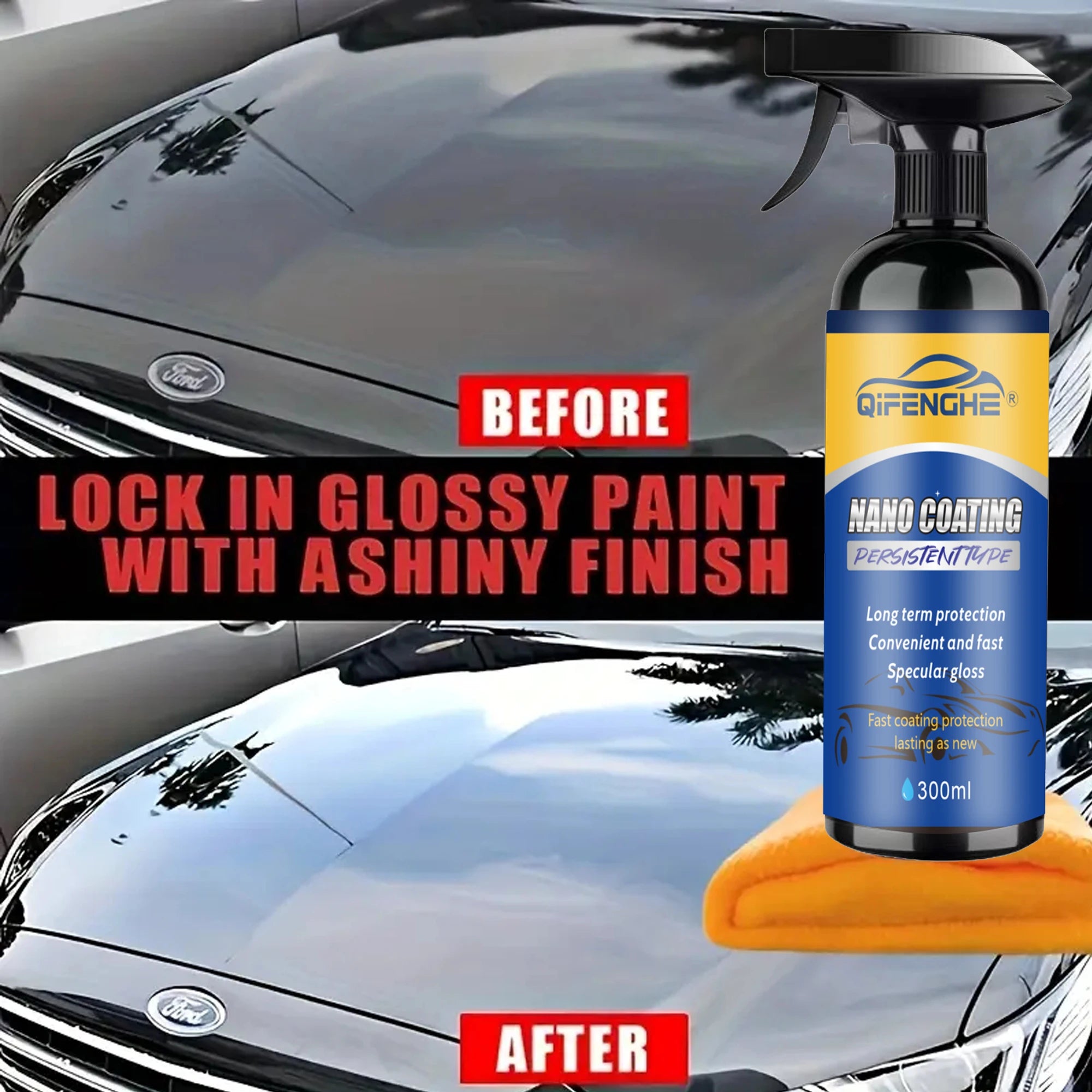Ceramic Car Coating Spray – Paint Protection & Renewal Agent