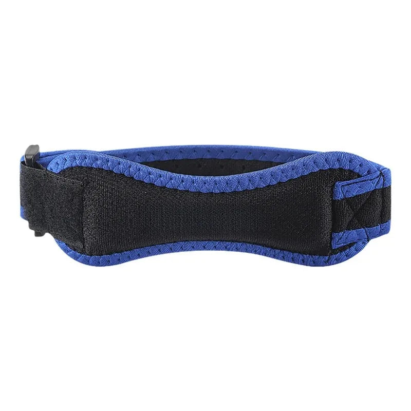 1pcs Sports Knee Patella Strap Adjustable Shock Absorbing Knee Brace Compression Knee Sleeve for Outdoor Athletic Training Oasis Select