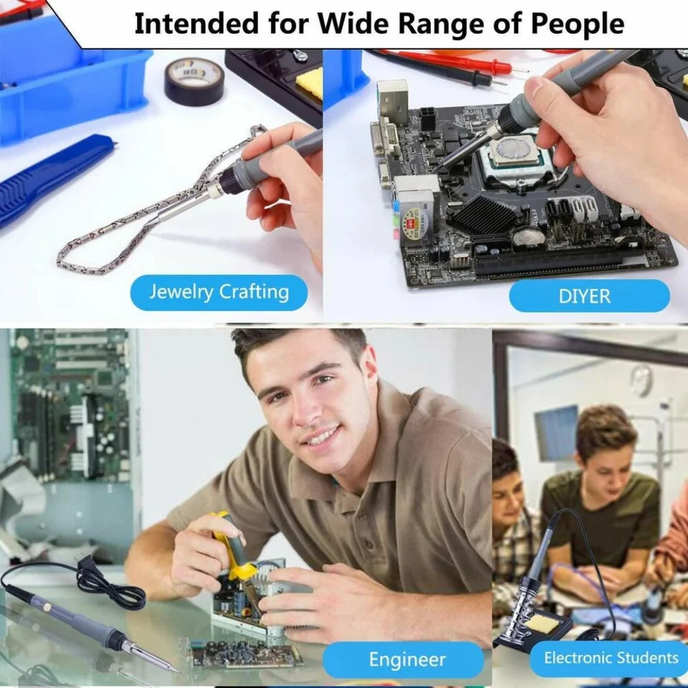 SLADE 60W Adjustable Soldering Iron EU 220V – Rework Station Electric Soldering Iron Oasis Select