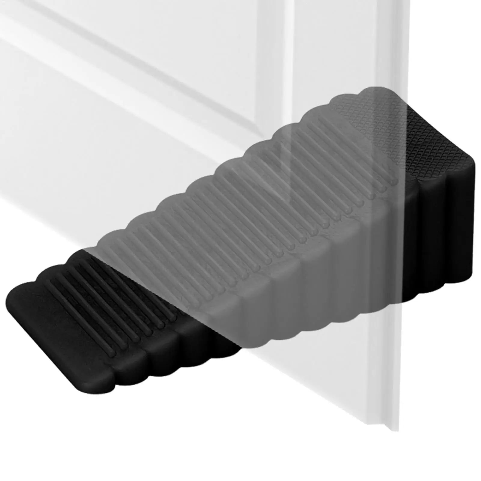 Doorstops for Inside Door Floor Door Stopper Wedge Flexible And Non-Scratching Door Holder Smart Stackable Slip-Resistant Design Oasis Select