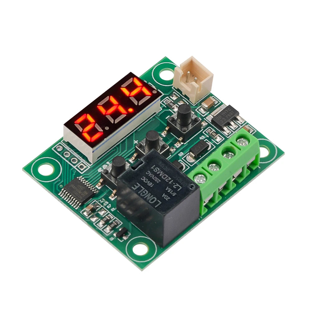 W1209 DC 12V Red Light Heat Cool Temp Thermostat Temperature Control Switch Temperature Controller Oasis Select