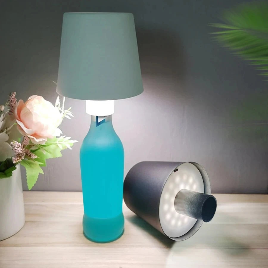 GGBEE Rechargeable LED Touch Table Lamp – 3-Color Dimmable LED Table Lamp Oasis Select