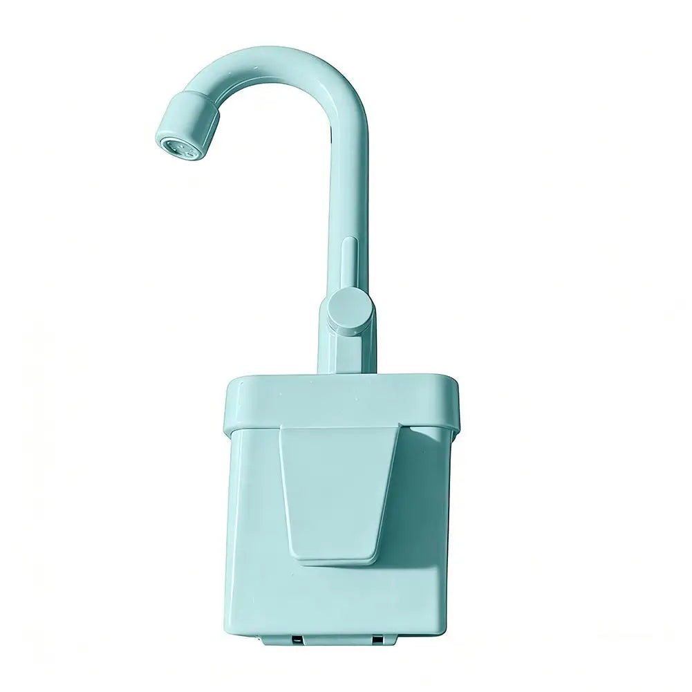 Kids Electric Faucet Toy – Circulating Water Kitchen Sink Pretend Play Toy Oasis Select Green