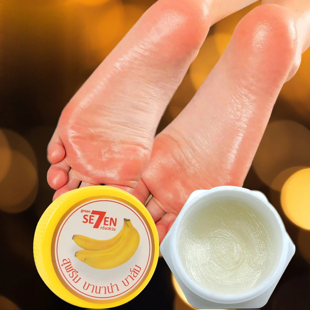 Banana Extract Foot Cream – Overnight Cracked Heel Renewal 20g Foot Cream Oasis Select