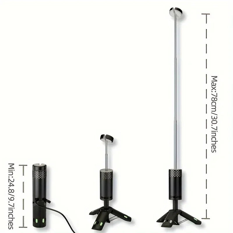 Telescopic Camping Light Rechargeable Fishing Lantern Dimming Night Atmosphere Light Emergency Light for Power Failure 8000mAh Oasis Select