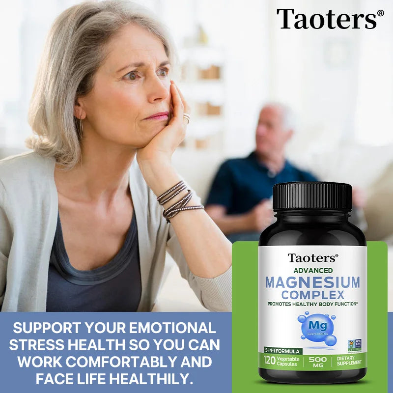 Magnesium Complex Capsules – High Absorption | Muscle & Bone