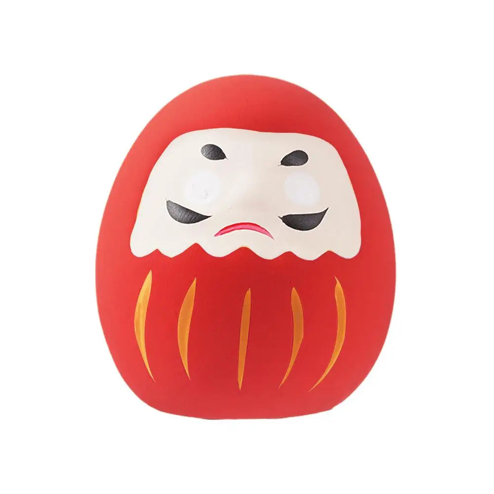 Japanese Ceramic Daruma Doll – Lucky Charm Fortune Ornament