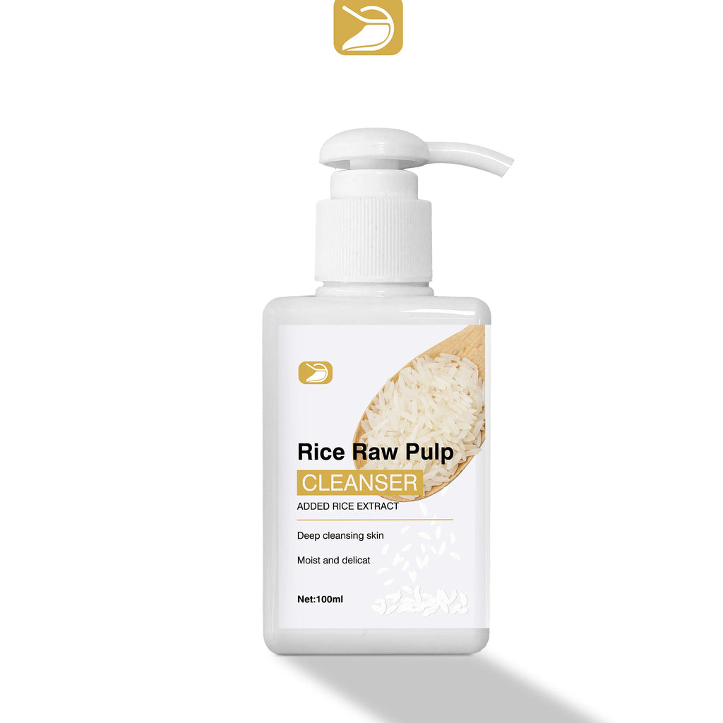 Ottilavie Rice Pulp Face Cleanser – Brighten & Hydrate All Skin Facial Cleanser Oasis Select 100ml