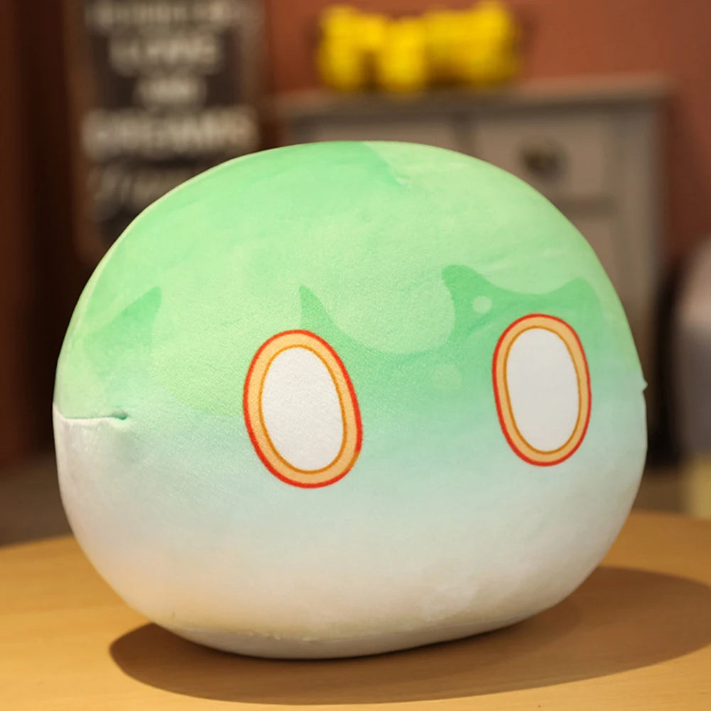 Genshin Impact Slime Plush Pillow – Soft Anime Hugging Toy