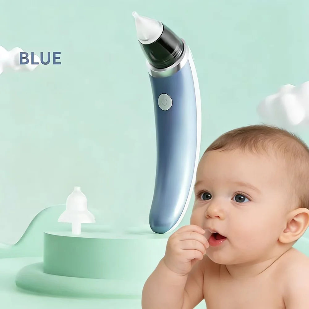 New Electric Baby Nasal Aspirator Electric Nose Cleaner Sniffling Equipment Safe Hygienic Nose Snot Cleaner for Newborns Oasis Select