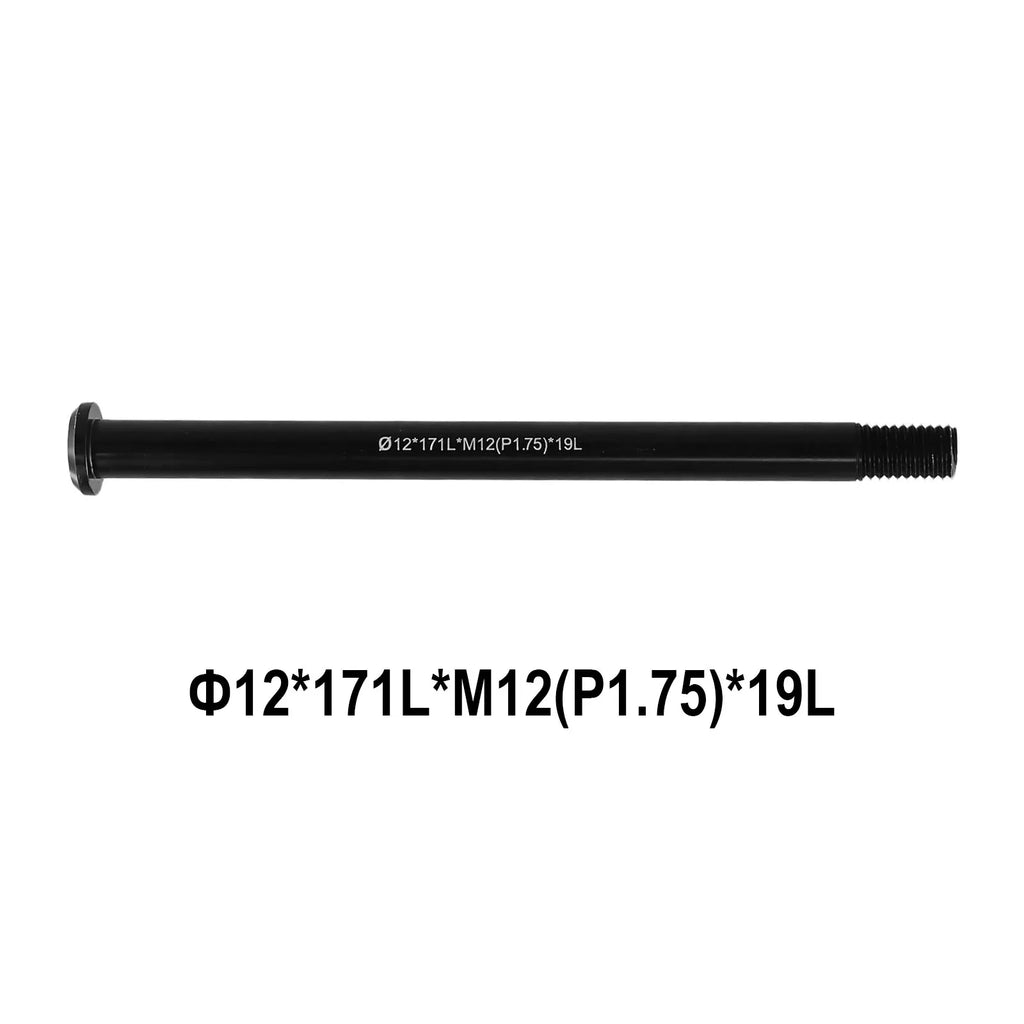 Bicycle Front Hubs Tube Shaft MTB Road Bike Quick Release Thru Axle Skewers For Replacement Front/Rear Thru Axle M15 /M12 Oasis Select 12x171LxM12 (P1.75)x