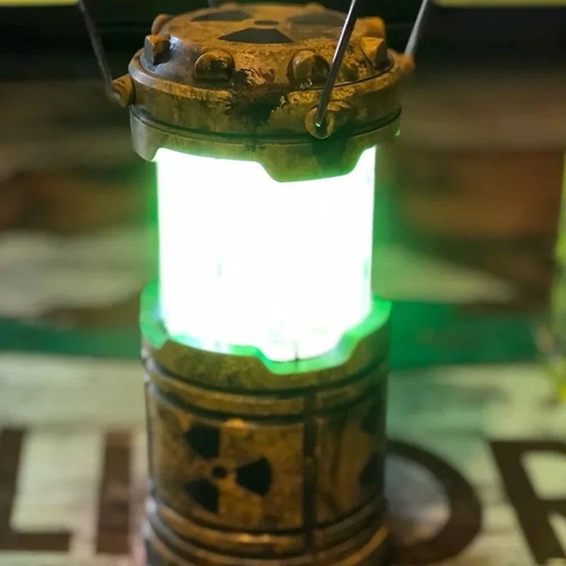 Nuclear Reactor Lantern Gift Mini Handheld Nuclear Reactor Lantern Toy Doomsday Nuclear Reaction Push Simulation Illuminator Oasis Select