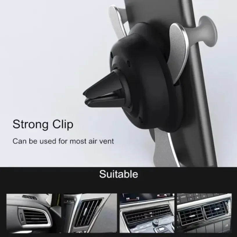 Air Vent Phone Holder Gravity Phone Mount Smartphone GPS Support Universal Auto Phone Stand for 4-6 Inches For Iphone Samsung Oasis Select