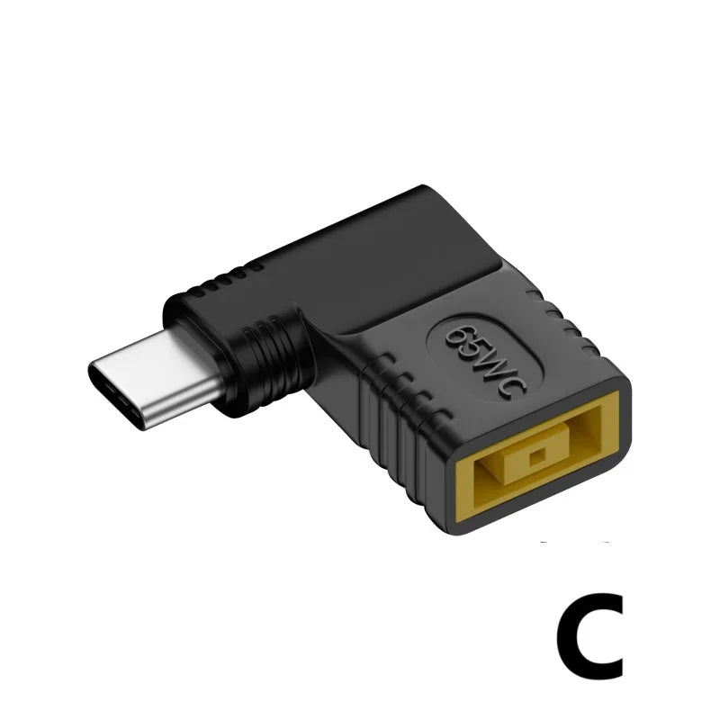 65W PD Converter DC to USB C Type c Power Adapter Converter 3.5X1.35mm 4.8X1.7mm 5.5X2.5 mm Laptop Charger to Type C Connector Oasis Select C
