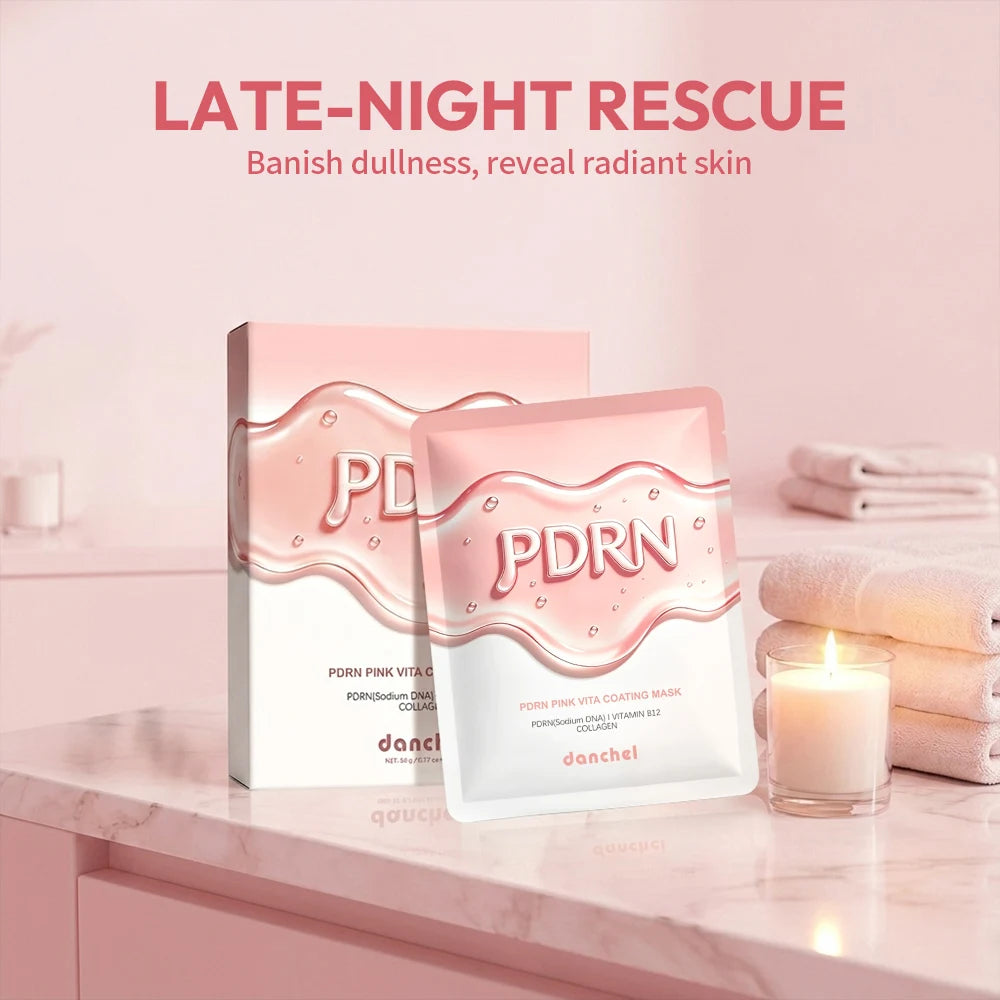 Salmon DNA PDRN Pink Vita Sheet Mask – Glass Skin Hydration Korean Sheet Mask Oasis Select