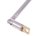 1Pc 4 Section Telescopic Stainless Steel AM FM Radio Antenna Universal Head Speaker Radio Pull Rod Oasis Select onesize