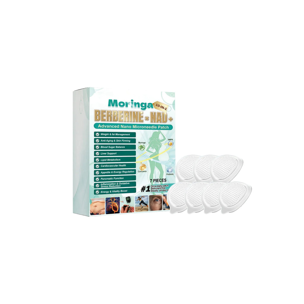 10-in-1 Nano Microneedle Patch Gentle Patches Moisturizing Firming Skin Nano Microdarts Patches for Women Men Daily Body Oasis Select 7pcs