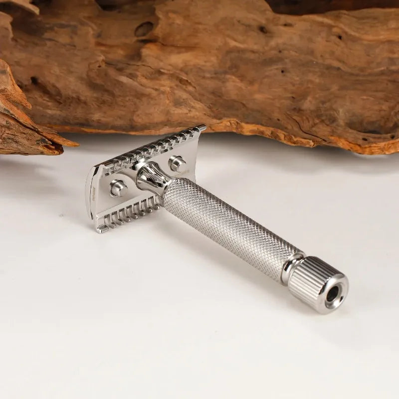 Yaqi BAENZIGER 316 Stainless Steel Safety Razor for Men