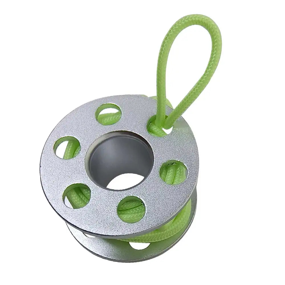 Scuba Backpack Pendant Diving Handbag Mini Reel Keychain Glow in The Dark Dive Reel Accessory Dive Gift for Snorkel Dive Lovers Oasis Select silver