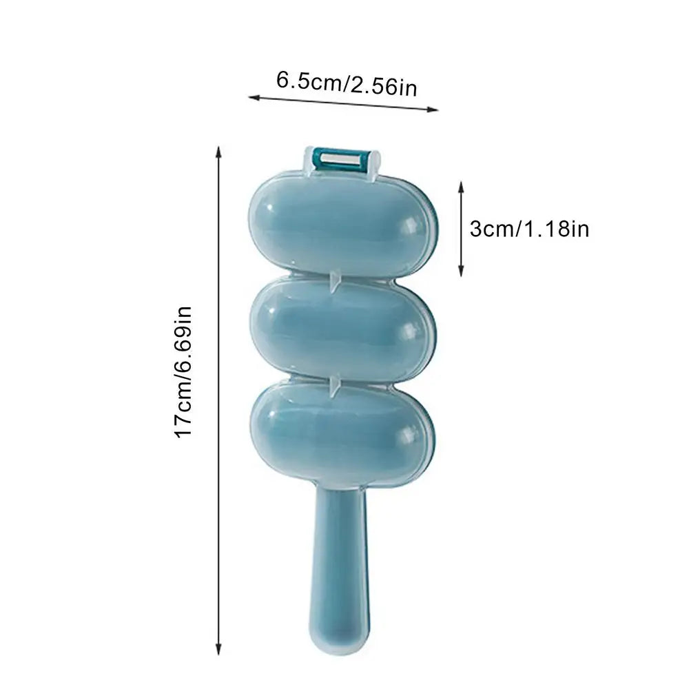 Rice Ball Maker Shaker Baby Children Kindergartens Meal Sushi Maker DIY Rice Ball Mold DIY Kitchen Bento Mould Accessories Oasis Select Blue 1PC