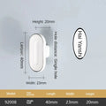 Aluminum Alloy Wardrobe Drawer Door Handles Kitchen Drawer Dresser Furniture Knobs Hardware Modern Simple White Cabinet Handle Oasis Select 92008-Marine Rock-S