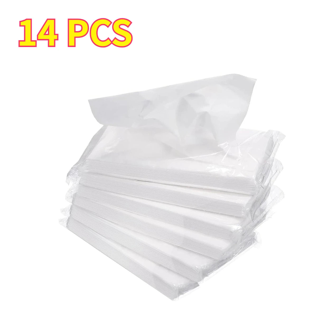 4/7/14 Packs Car Tissue Refill – 50 Sheets/Pack Soft Travel Facial Tissues for Purse & Auto, Compact Disposable Pack Paper Towel Oasis Select 14pcs