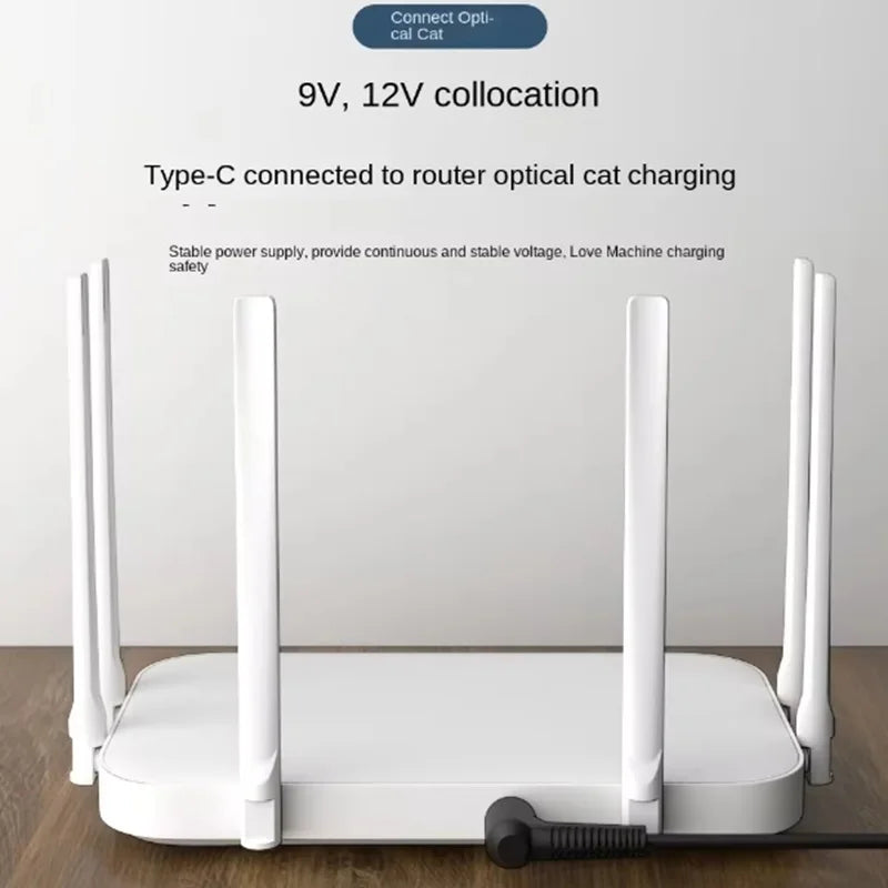 DP 65W 9V 12V 15V 20V USB C Type C to DC Power Adapter Cable Type C to 3.5*1.35mm Dc line Converter for Router Mini Fan Speaker Oasis Select
