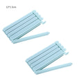 5Pcs Food Bag Sealing Clips Plastic Bag Colorful Sealing Clips for Kitchen Snack Coffee Potato Chip Food Storage Bag Oasis Select 12cm Blue