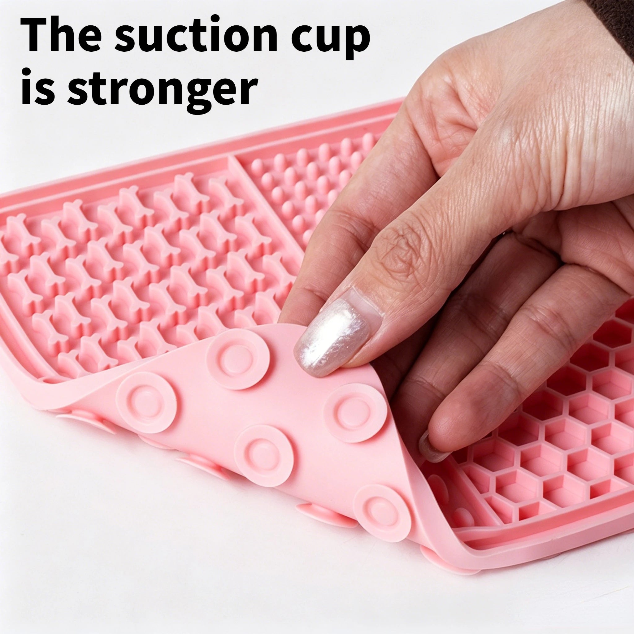 Pet Lick Silicone Mat Slow Feeder Dog Food Plate Bathing Distraction Sucker Training Feeder for Dogs Kitchen Supplies Oasis Select