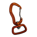 Lightweigh Outdoor Climbing Carabiner Keychain Clip for Backpacks Water Bottle Dog Leash Gear Rotatable Wiregate Hammock Hook Oasis Select Orange 1