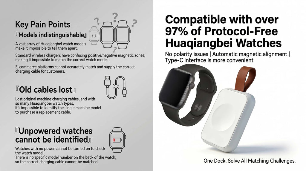 Magnetic Smart Watch Charger – S8 Pro, S7 Pro, DT3, DT7 USB Smartwatch Charger Cable Oasis Select