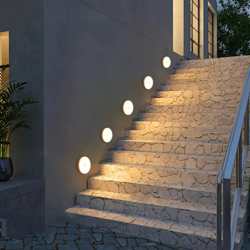 Motion Sensor Night Light Optional Warm White or Cold White LED Lamp Auto Induction Lighting for Bedside Stairs Hallway Cab Oasis Select