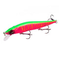 1 Fishing Lure Minnow Crankbait Wobblers 3D Eyes Perch Artificial