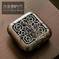 Copper Alloy Incense Burner, Sandalwood and Agarwood Aroma Diffuser, Household Indoor Incense Box, Tea Ceremony Aroma Diffuser Oasis Select Orchid