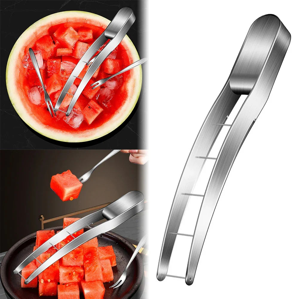 Watermelon Cube Cutter – 304 Stainless Steel Melon Slicer Fruit Cutter Tool Oasis Select france