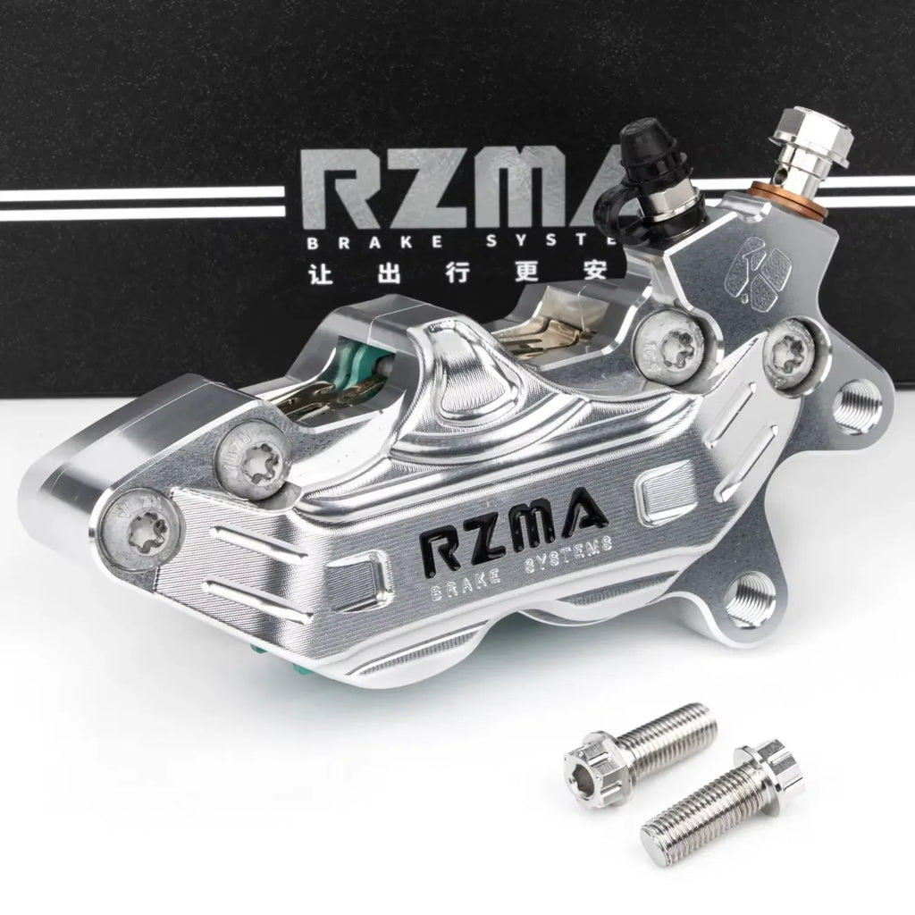 RZMA Large Abalone Caliper M402 Domestic Large Four Pair Piston Modified Disc Brake Oasis Select right side