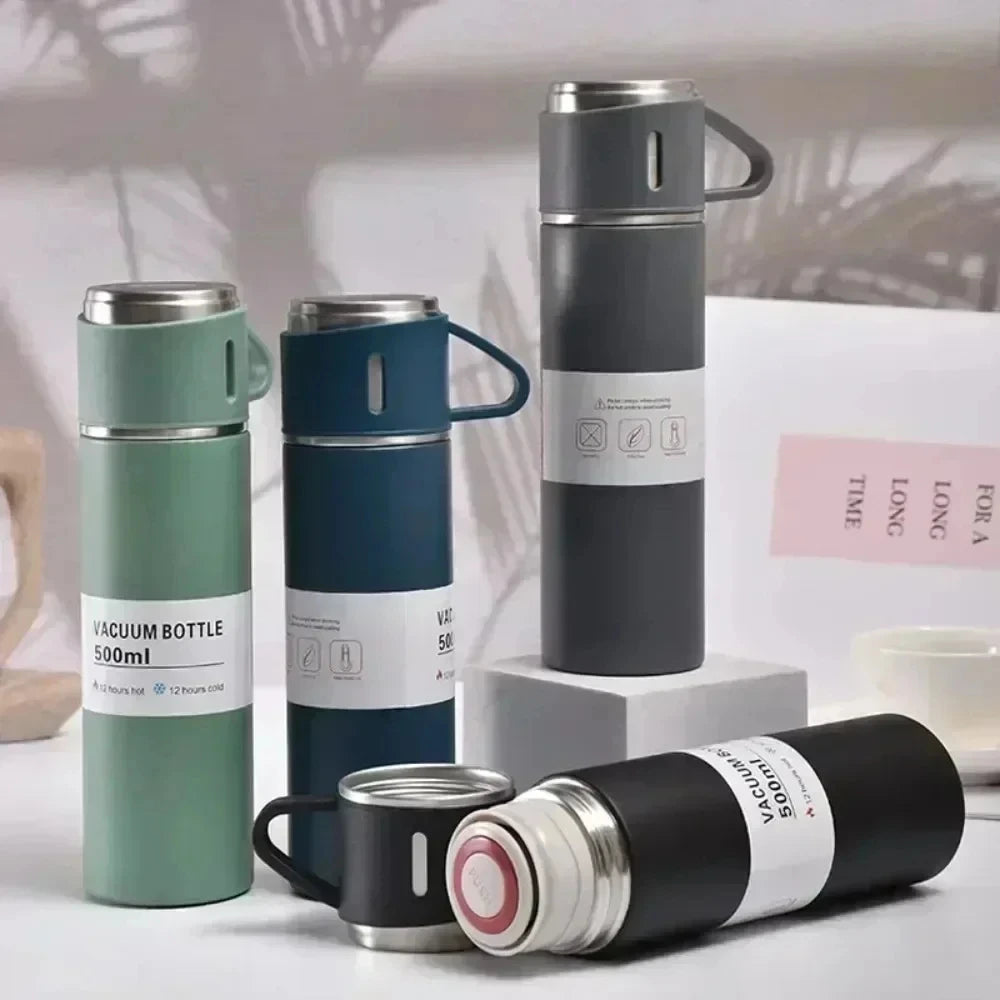 Thermal Water Bottle Keep Cold and Hot Water Bottle Thermos for Water Tea Vacuum Flasks Stainless Steel Thermos Bottle Oasis Select