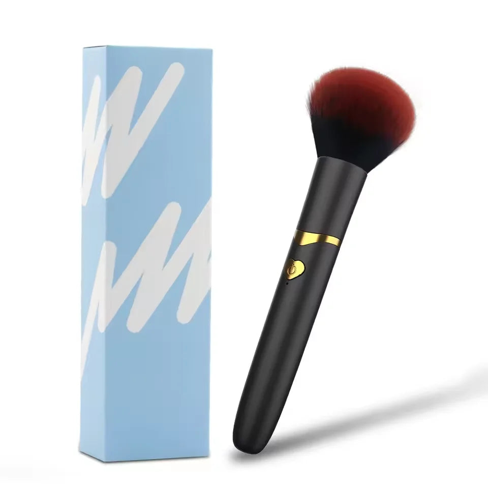 Makeup Brush Vibrator Female G Spot Vagina Massager Dildo Powerful Clitoris Nipple Stimulator Masturbator Sex Toys for Women 18+ Oasis Select Black-Box